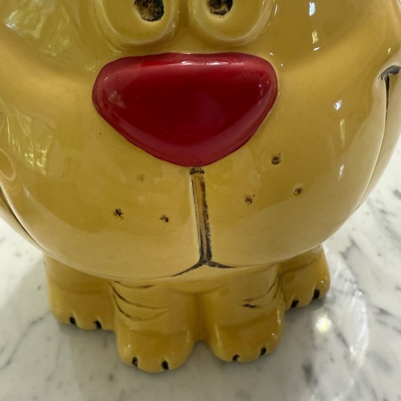 Vintage 70s Cookie Jar Smiling Tiger Friends TV Show Holt Howard RARE EXCELLENT - Picture 4 of 7